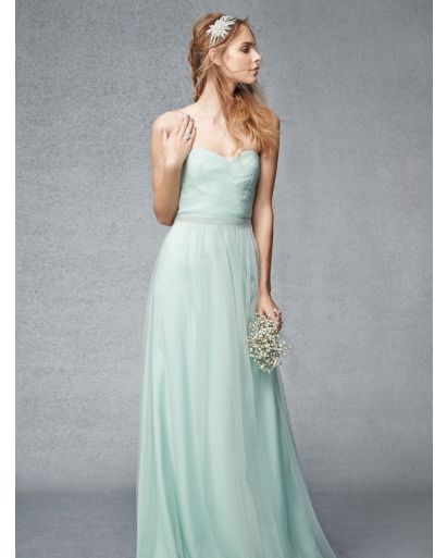 Sweetheart Neckline A-Line Bridesmaid Dress