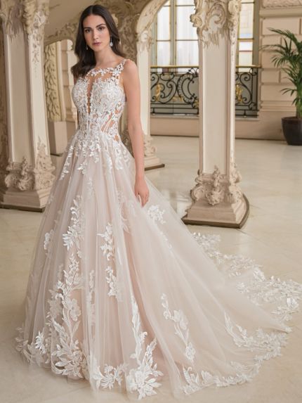 Backless Lace Wedding Dress