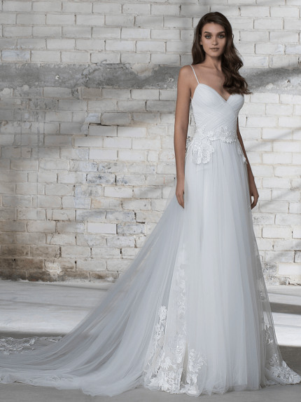 Sweetheart Neckline A-Line Wedding Dress