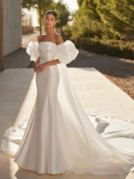 Strapless Mikado Wedding Dress
