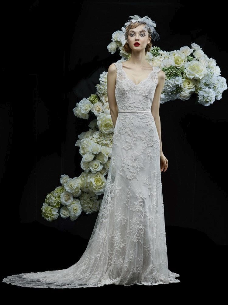 Annasul Y | ZIRCON Beaded Great Gatsby Wedding Dress KL | Designer Bridal  Room