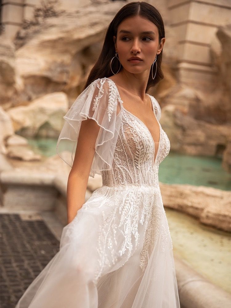 Elly Bride Wendy Sparkly Tulle Wedding Dress KL | Designer