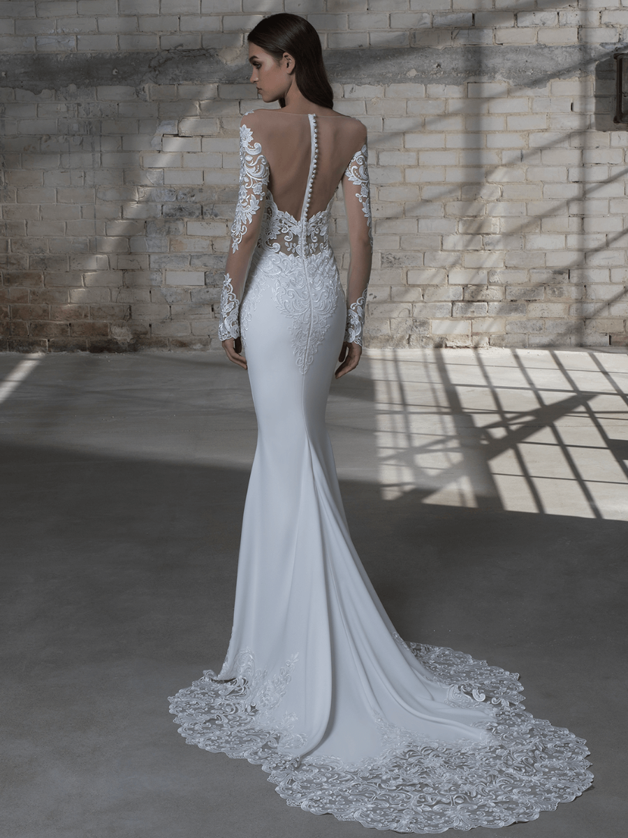 Love by Pnina Tornai | Elegant Mermaid Bridal Gown with Sexy Neckline